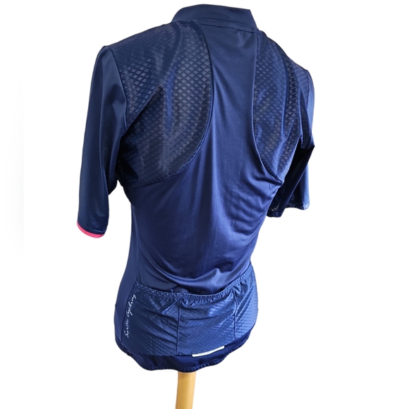 Santic Cycling Full Front Zip Top - Picture 4 of 11